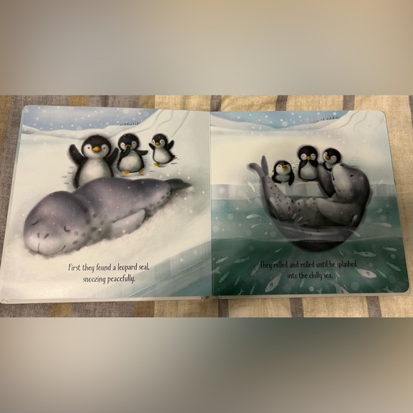 3/$10 The Naughty Penguins: A Baby Board Book Children's Book Hardcover Ages 0-4 - Picture 3 of 3